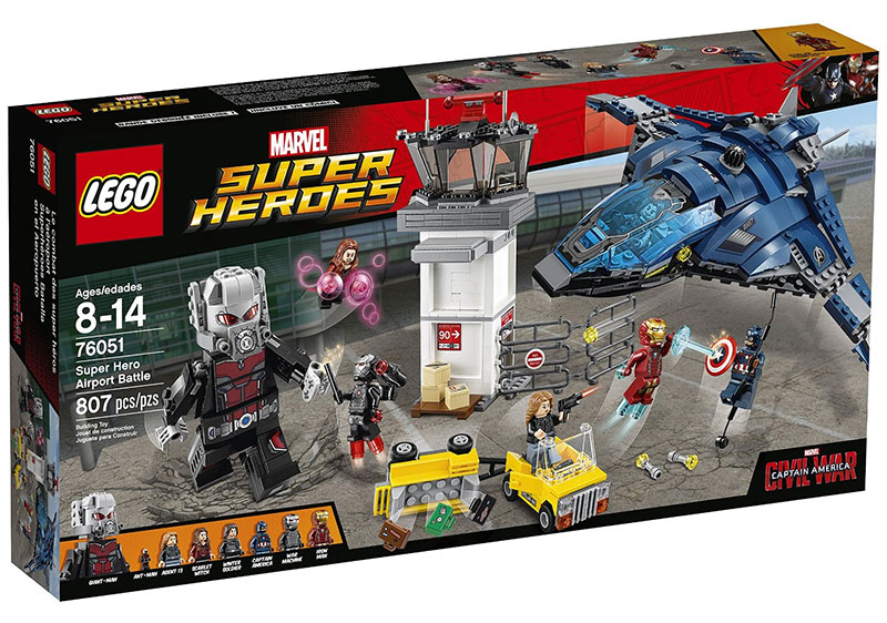 Illustration for article titled Toy Time Plays With Captain America: Civil War LEGO Sets
